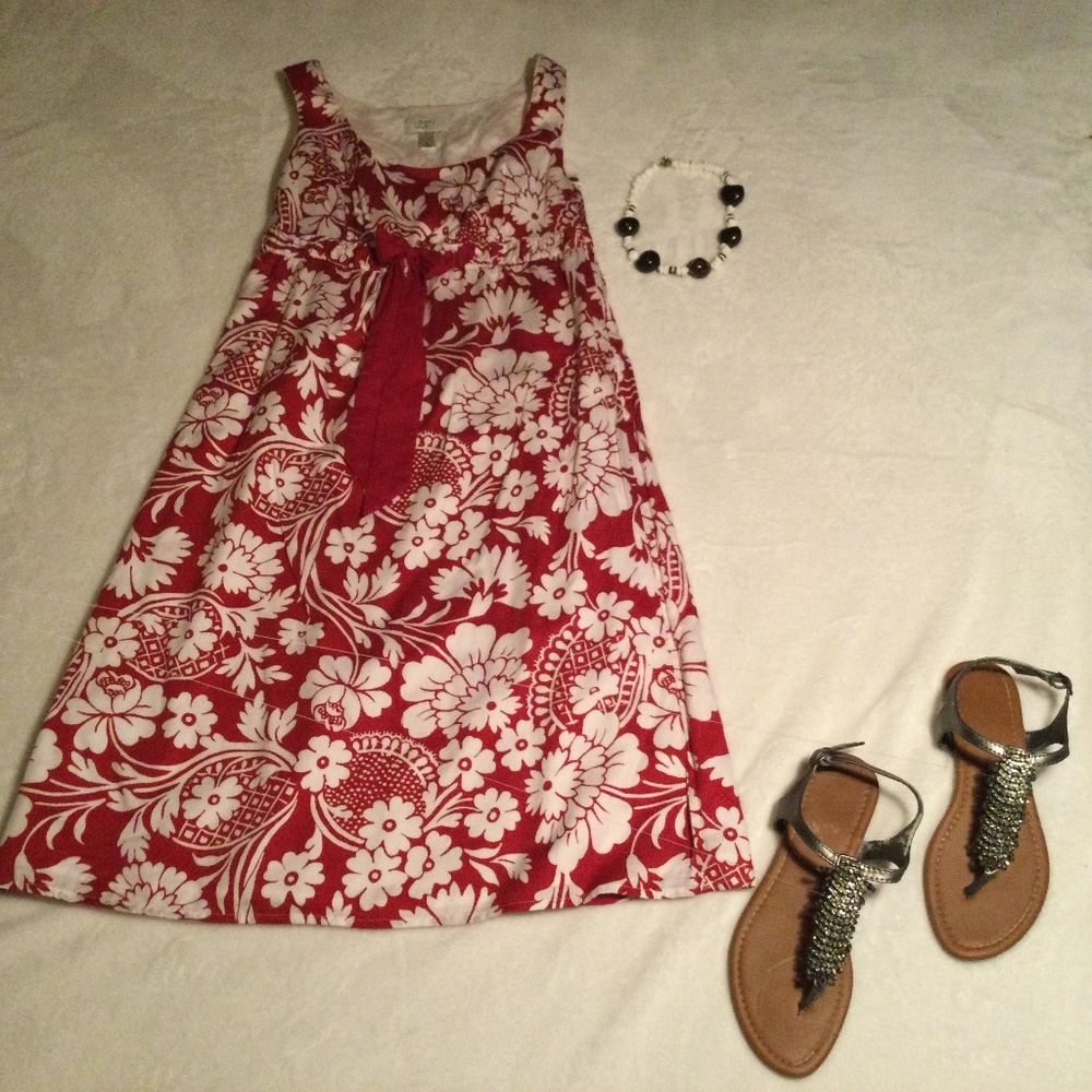 🌟 Loft “ Ann Taylor” Hawaii Style Dress